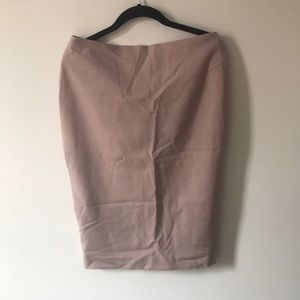 Pink Pencil Skirt